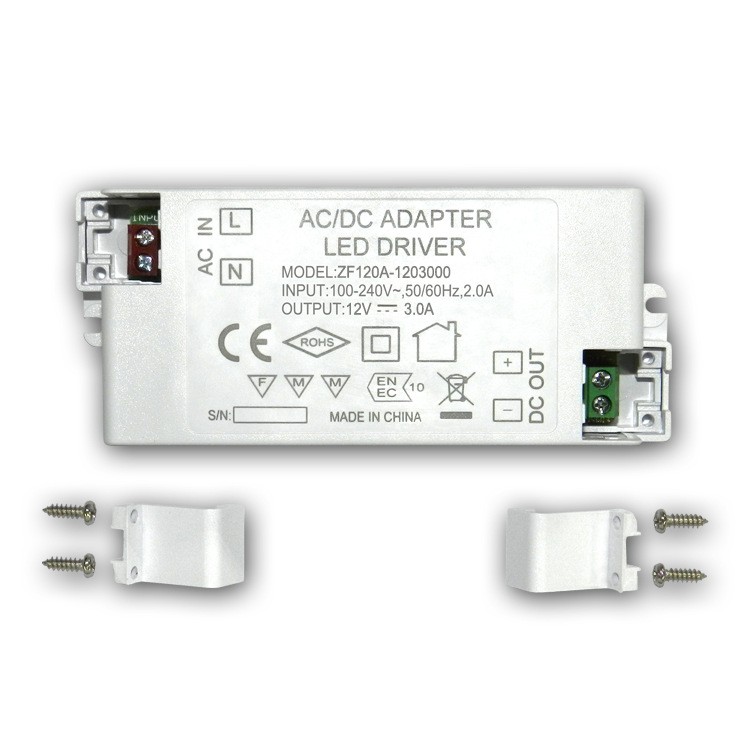 36W led驅(qū)動電源UL/CE認證12V3A/24V1.5A