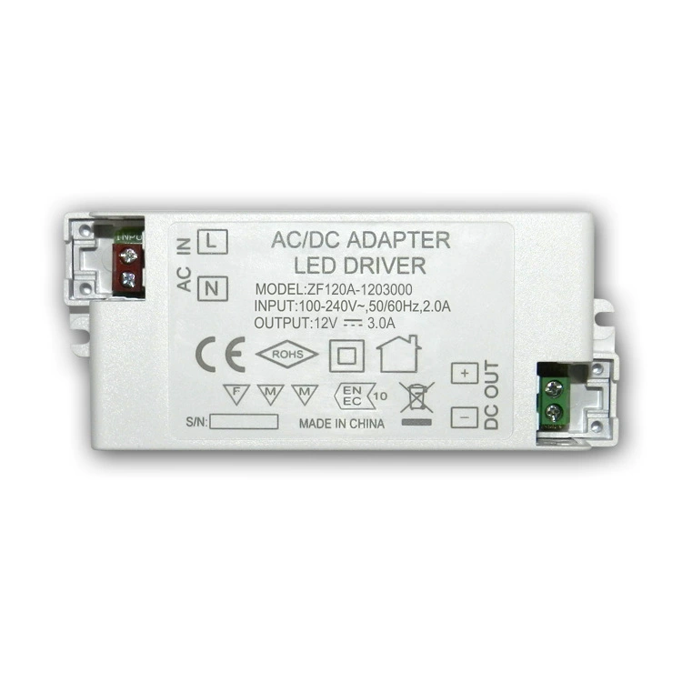 36W led驅(qū)動電源UL/CE認證12V3A/24V1.5A